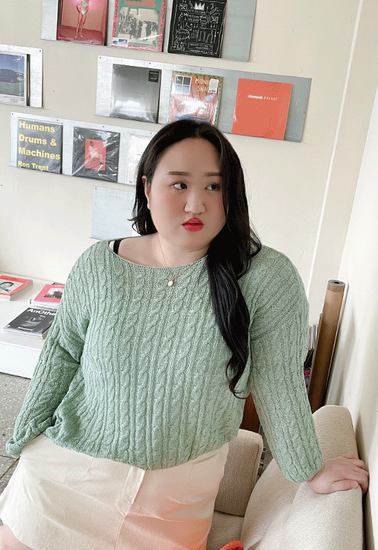 에이벨 lip knit (5color)