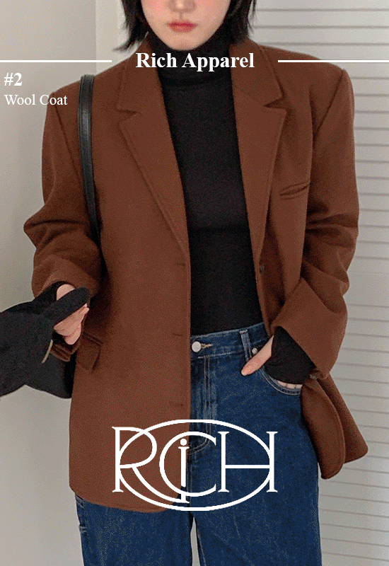 [BEST] 포레 wool coat (3color)